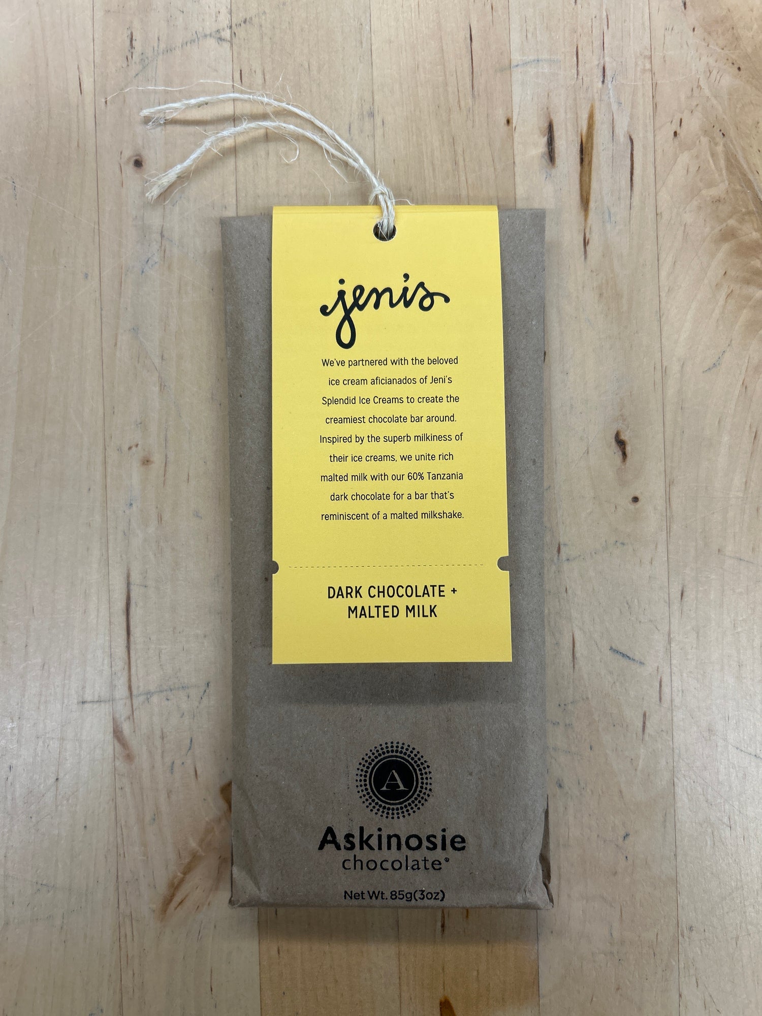 Askinosie Chocolate, Dark Chocolate + Malted Milk