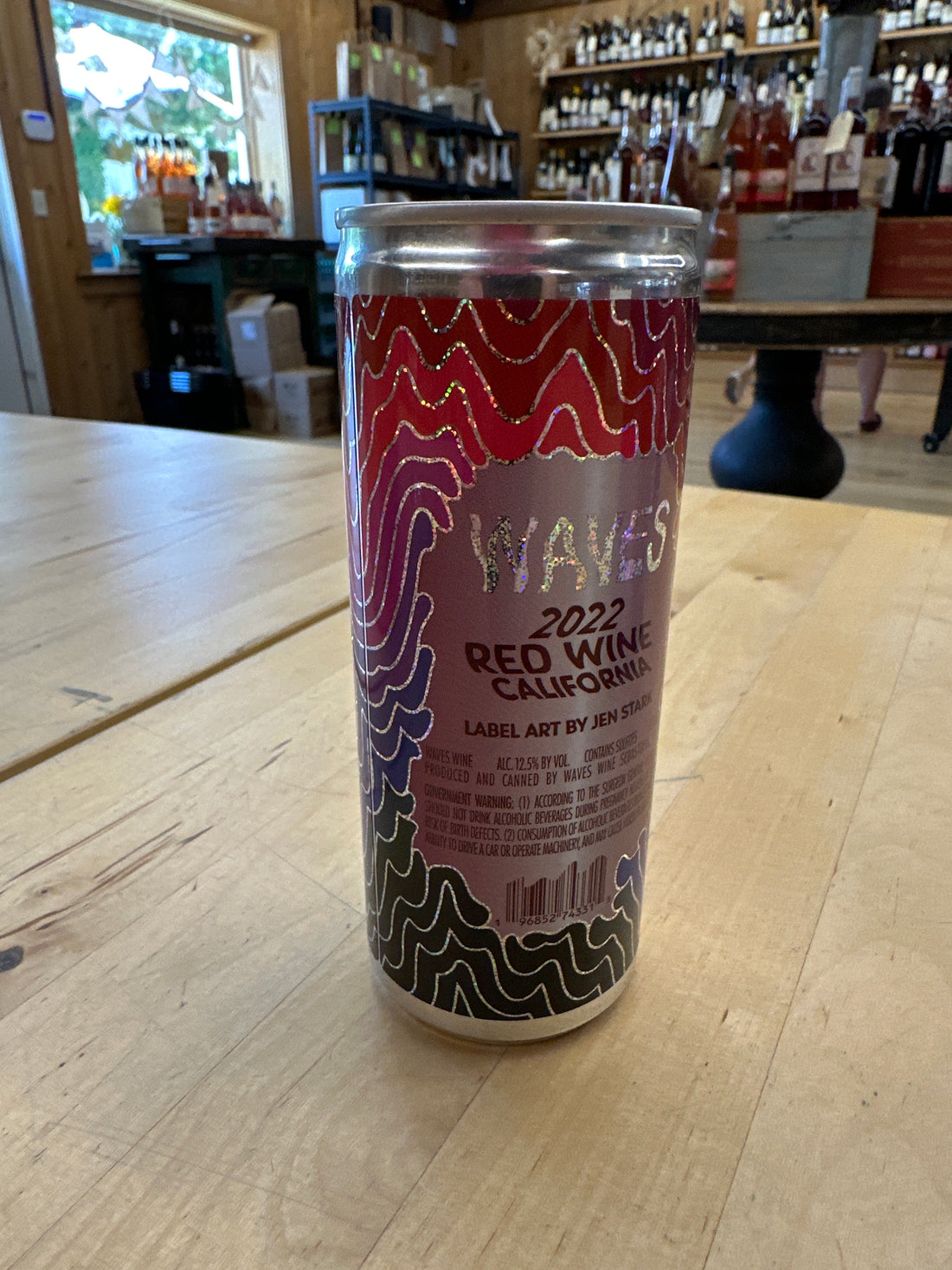 Las Jaras, Waves Red Can 250ml