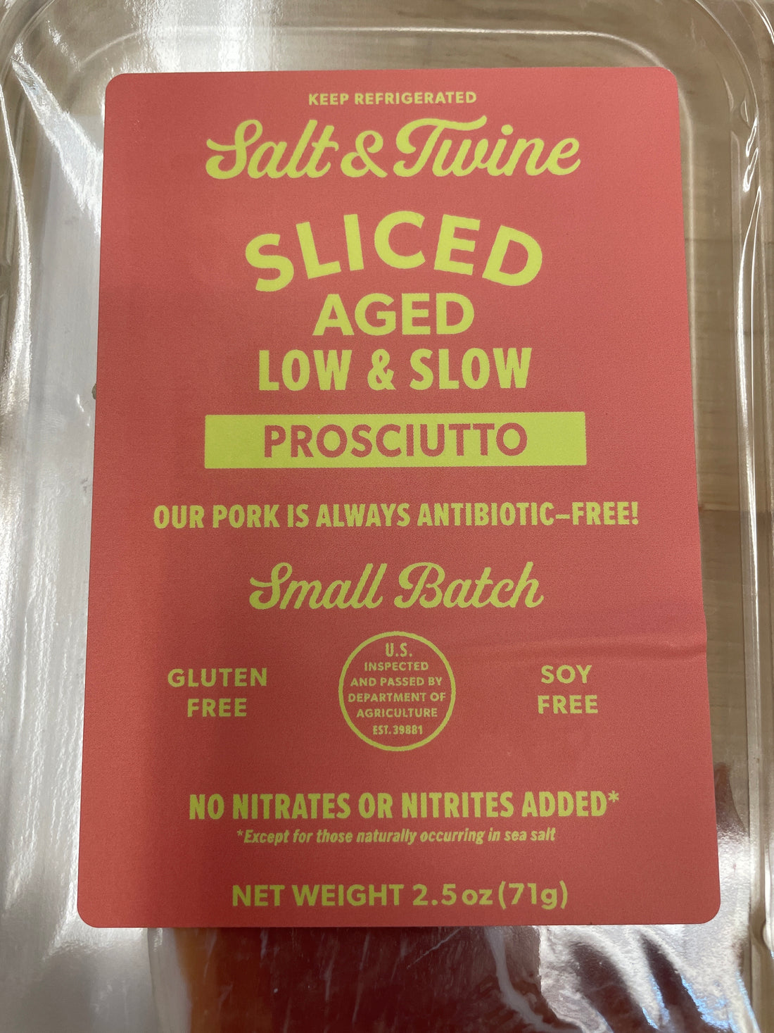 Prosciutto - Salt and Twine