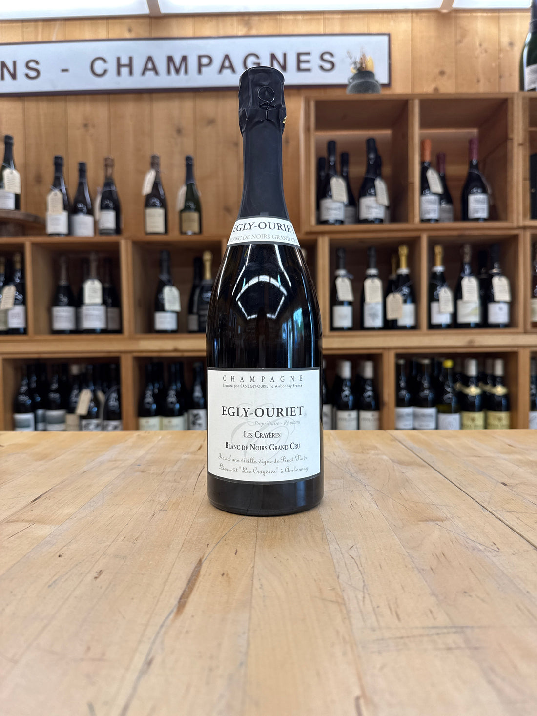 Egly-Ouriet Blanc de Noirs “Les Crayères” VV Brut, Grand Cru NV