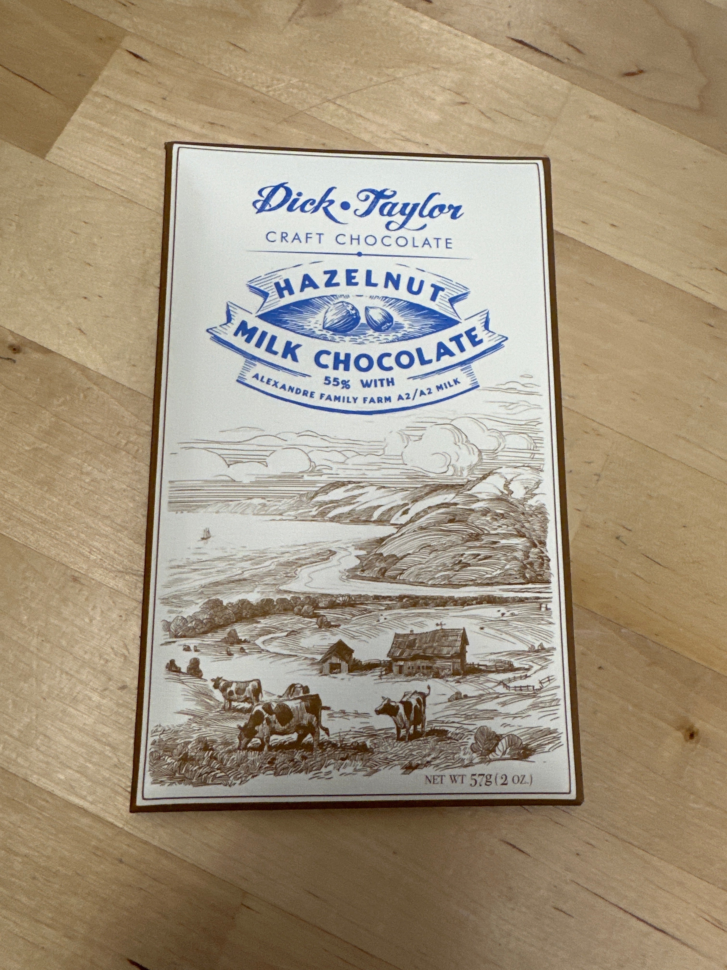 Dick Taylor, Hazelnut Milk Chocolate