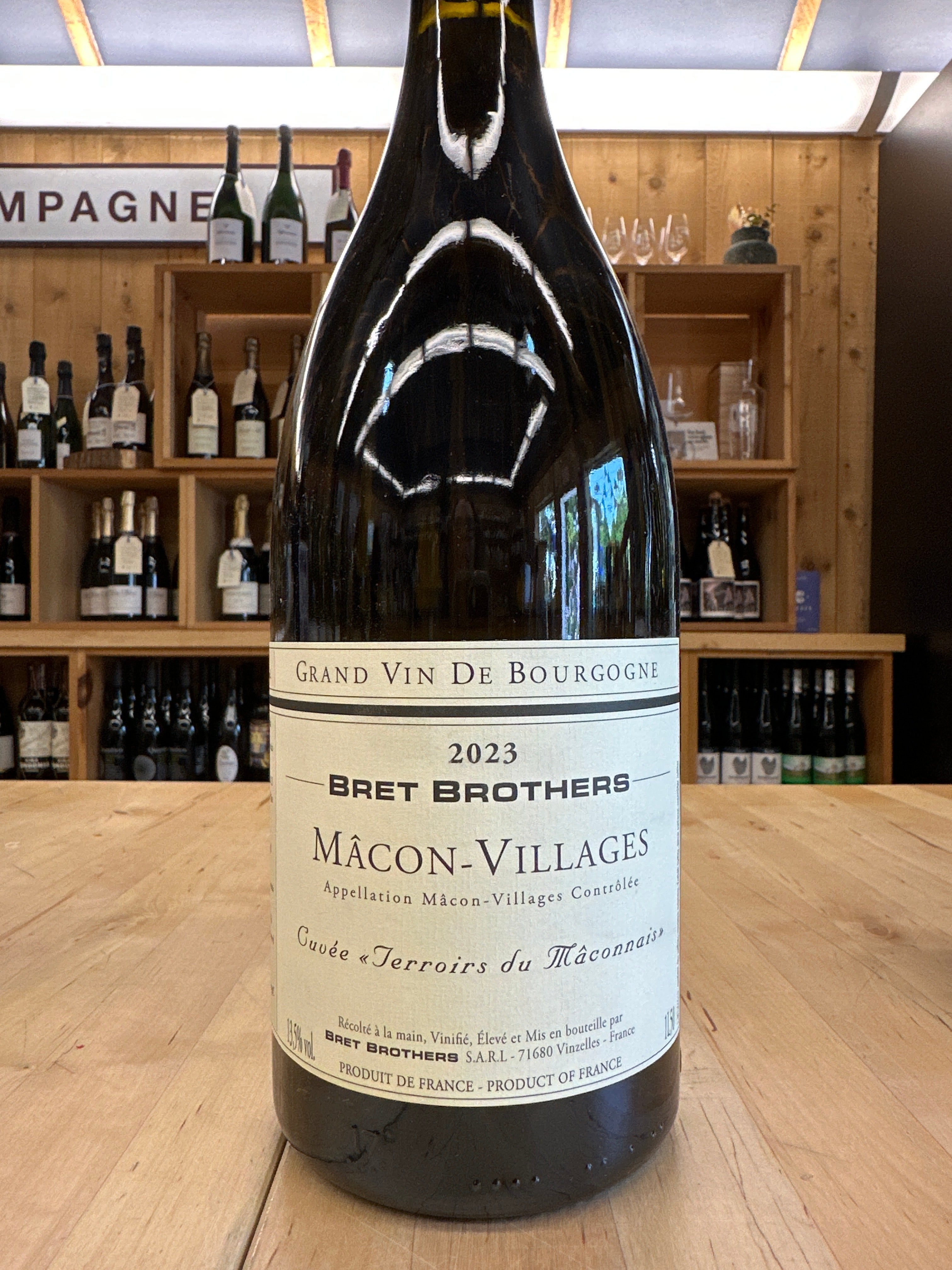Bret Bros Macon Village Terroirs du Maconnais 2023, 1.5L, Burgundy