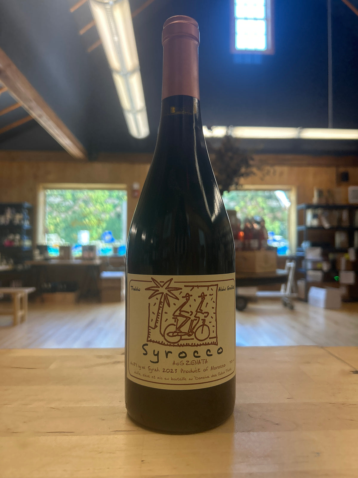 Alain Graillot, Syrocco Syrah, Zenata, Morocco 2023