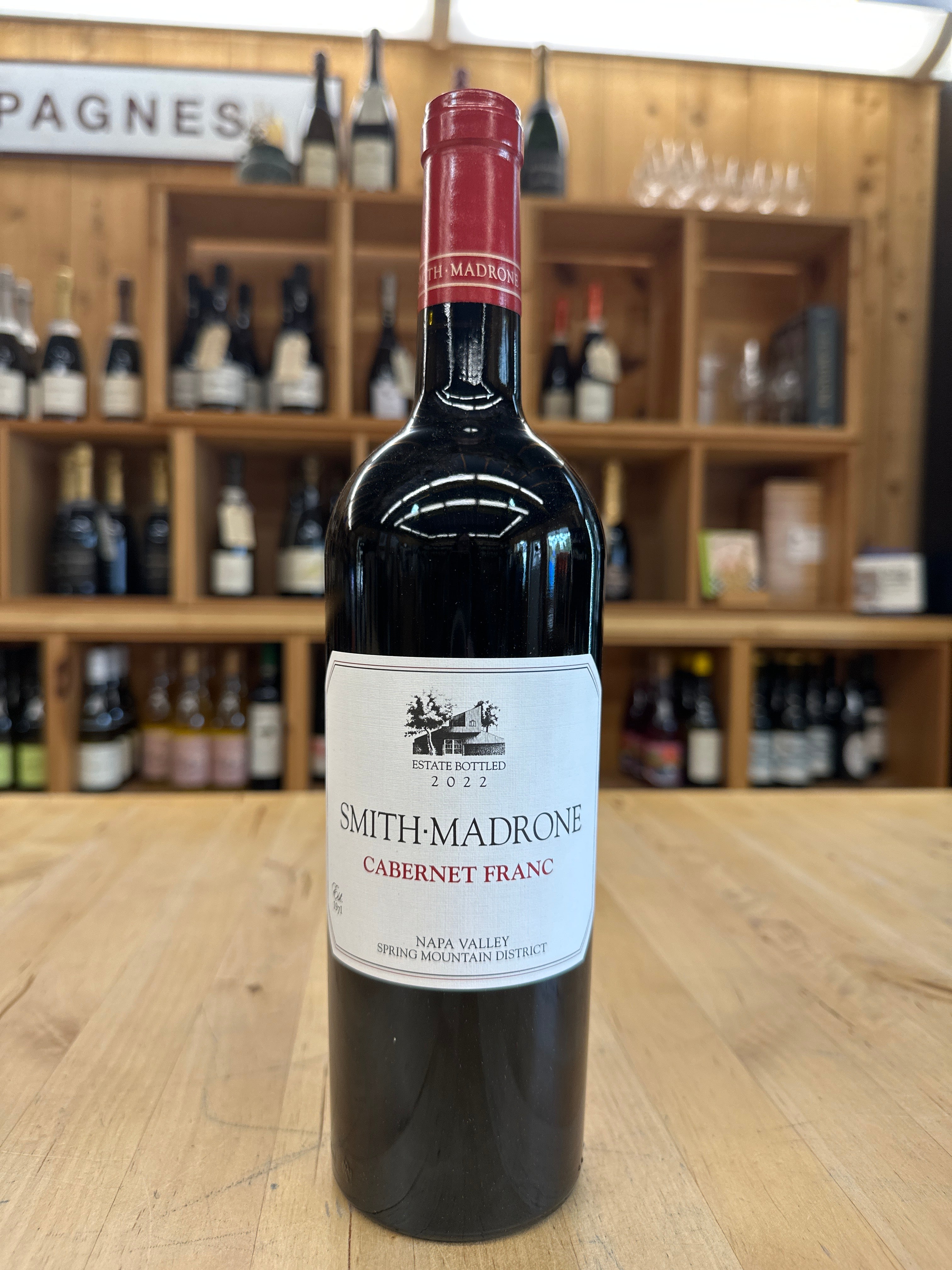 Smith Madrone, Cabernet Franc, Napa Valley, 2022