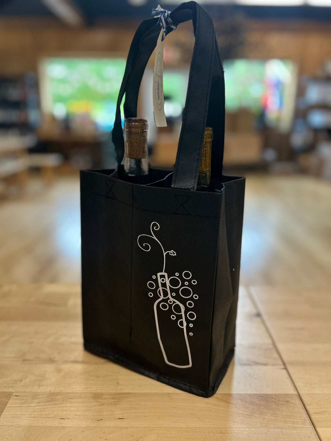 Mesh Reusable 2 bottle carrier