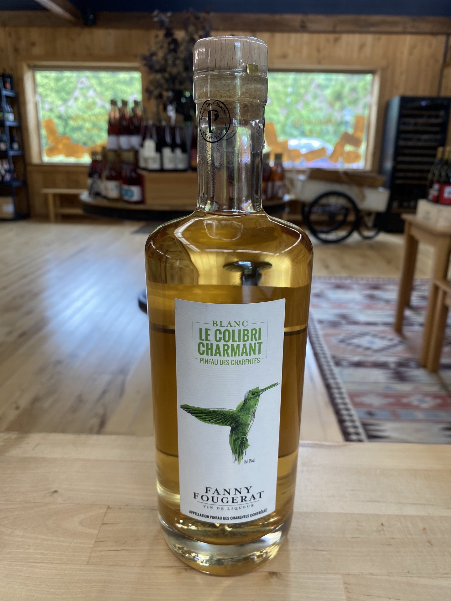 Fanny Fougerat, Colibri Charmant, Pineau de Charentes Blanc