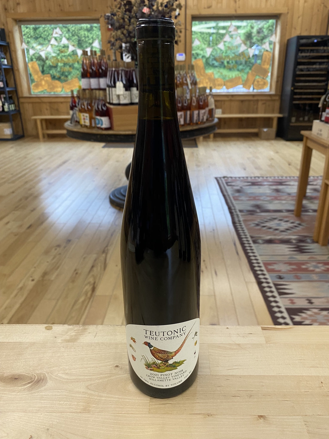 Teutonic, Pinot Noir, Crow Valley Vineyard, Willamette