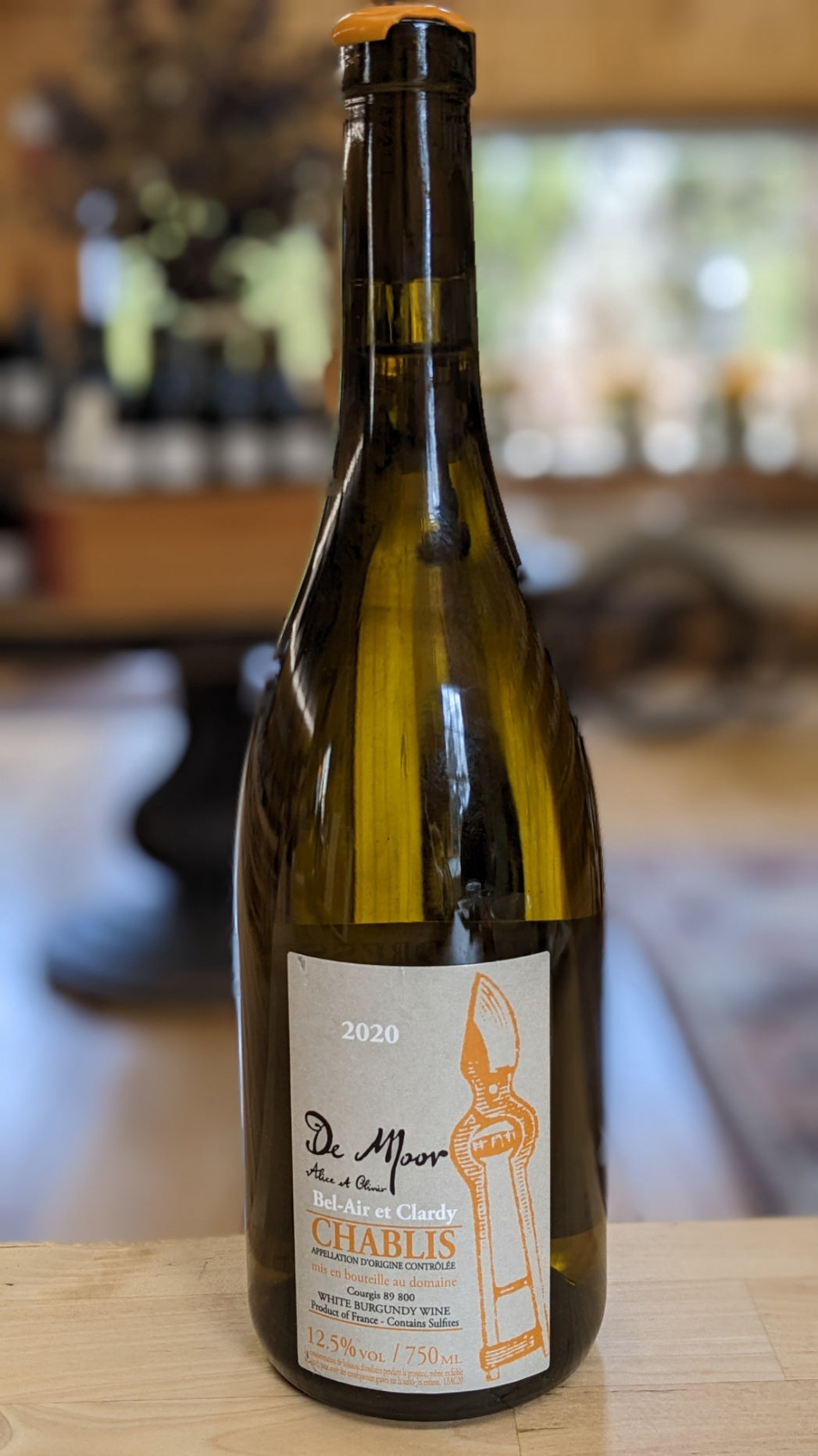 Alice et Olivier de Moor, Bel Air et Clardys, Chablis, Burgundy 2022