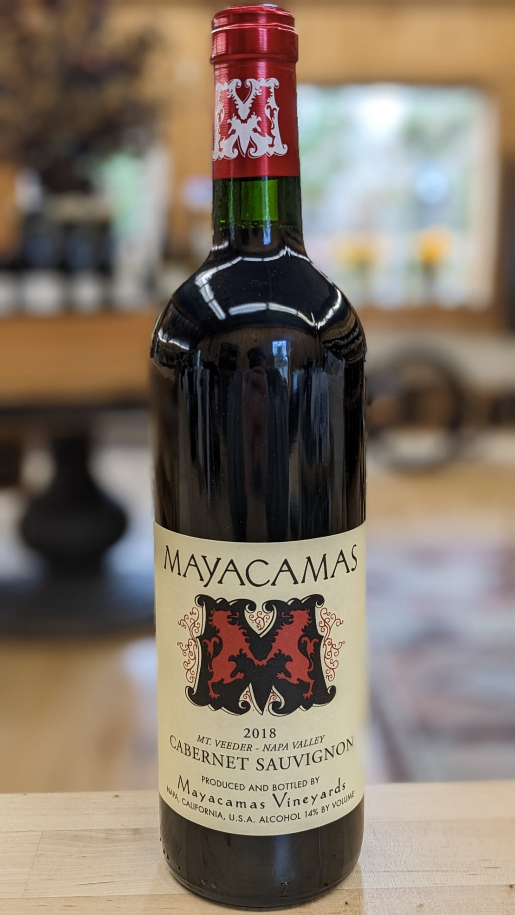 Mayacamas, Mt Veeder, Napa Valley, 2018