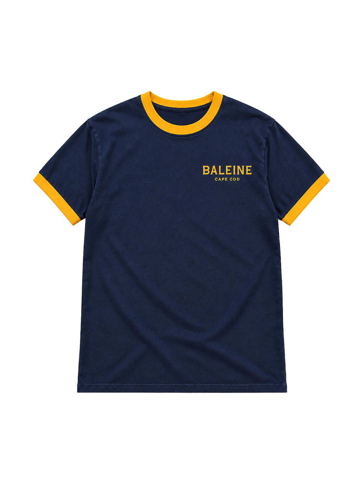 Baleine Contrast Oyster And Caviar T-Shirt