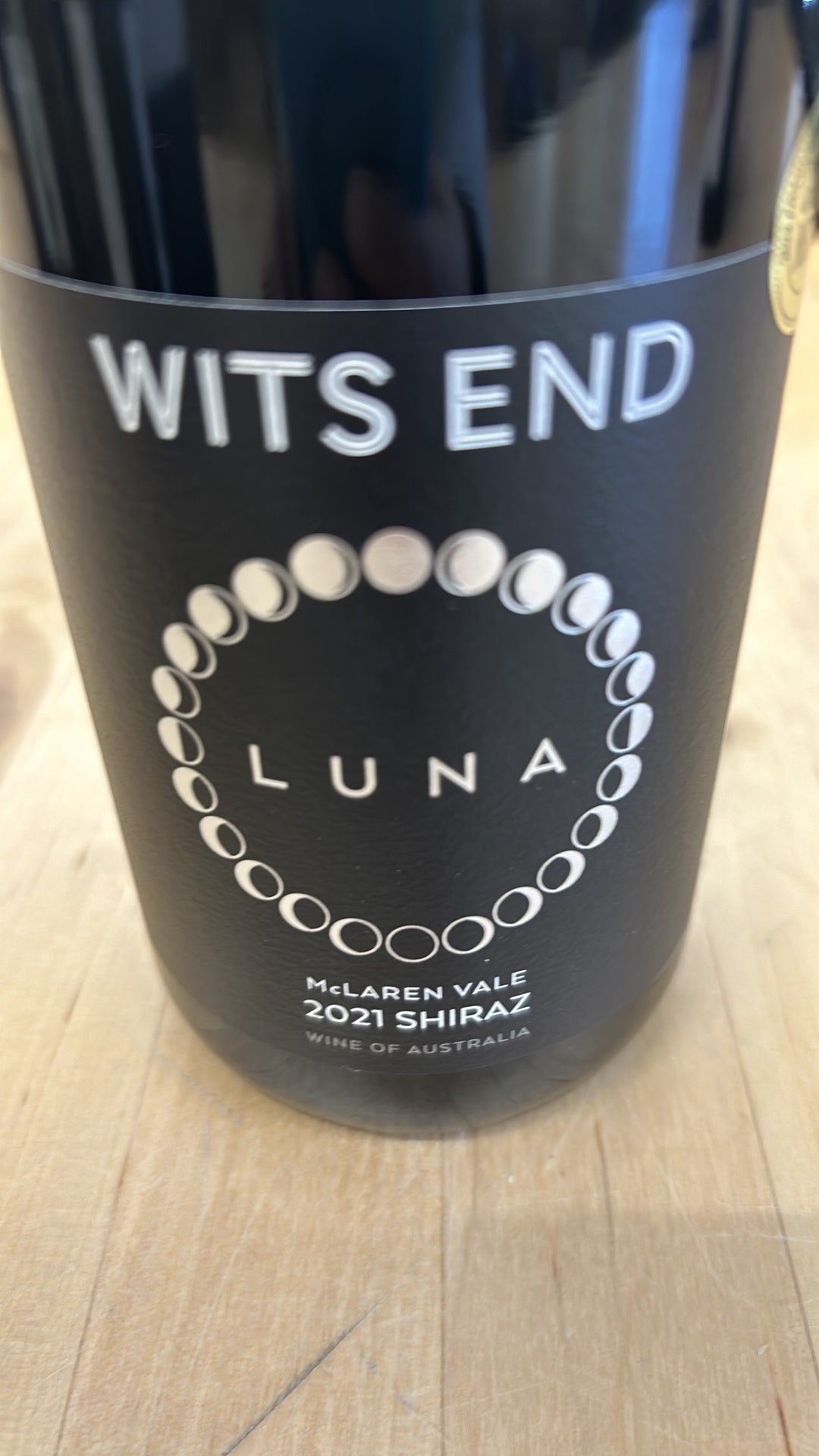 Wits End, "Luna" Shiraz, McLaren Vale