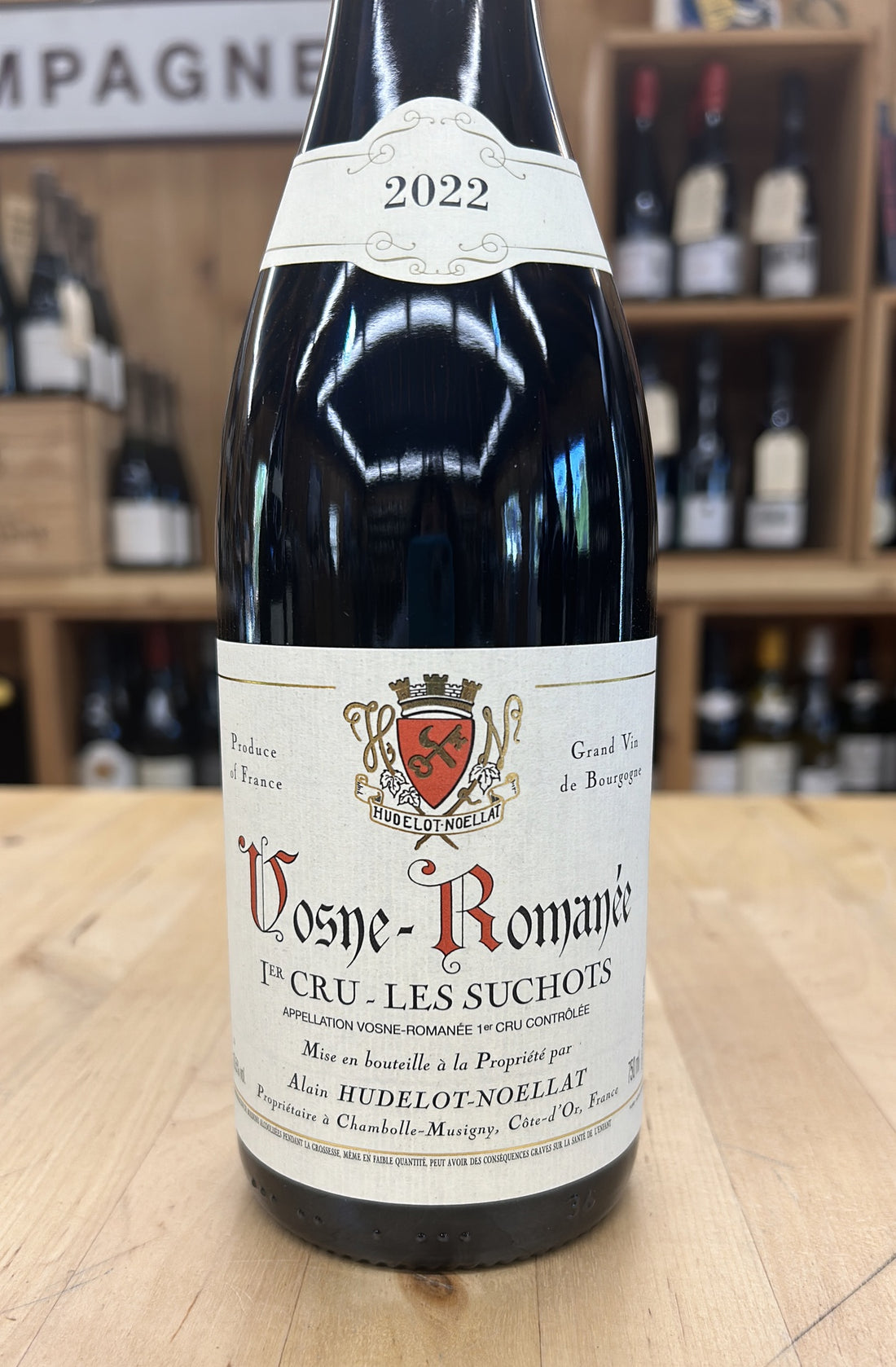 Hudelot-Noellat, Les Suchots, Vosne-Romanee 2022 1er Cru
