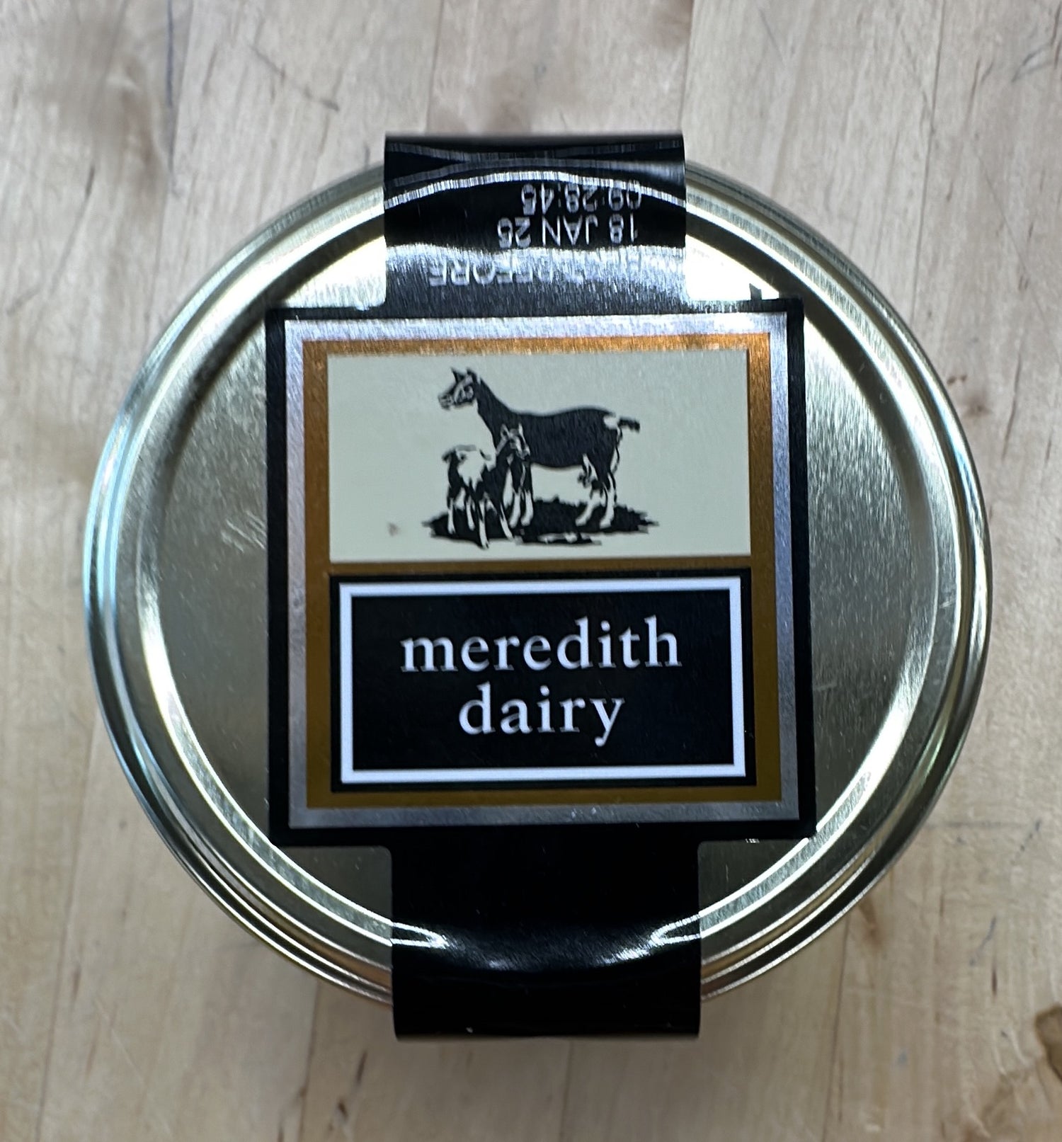Marinated Goat Cheese, Meredith Dairy