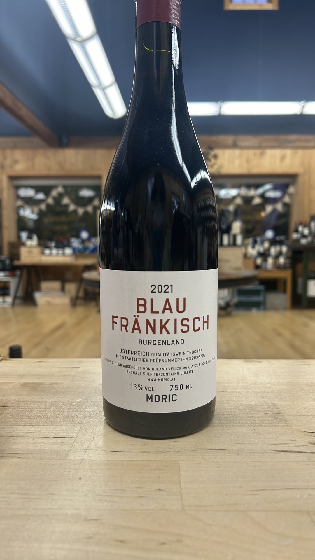 Moric, Blaufrankisch, Burgenland, Austria 2022