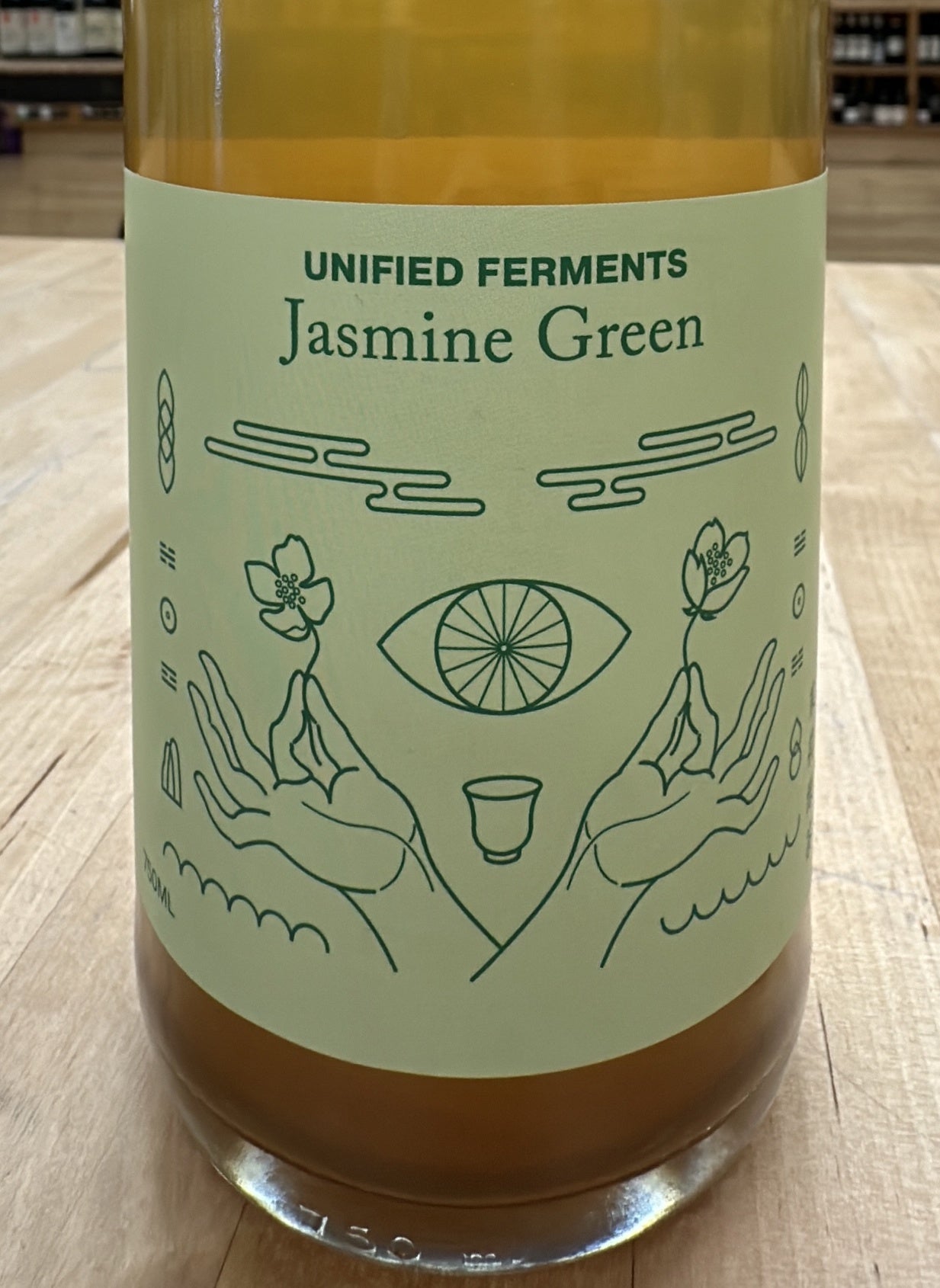 Unified Ferments, Jasmine Green, Kombucha NA
