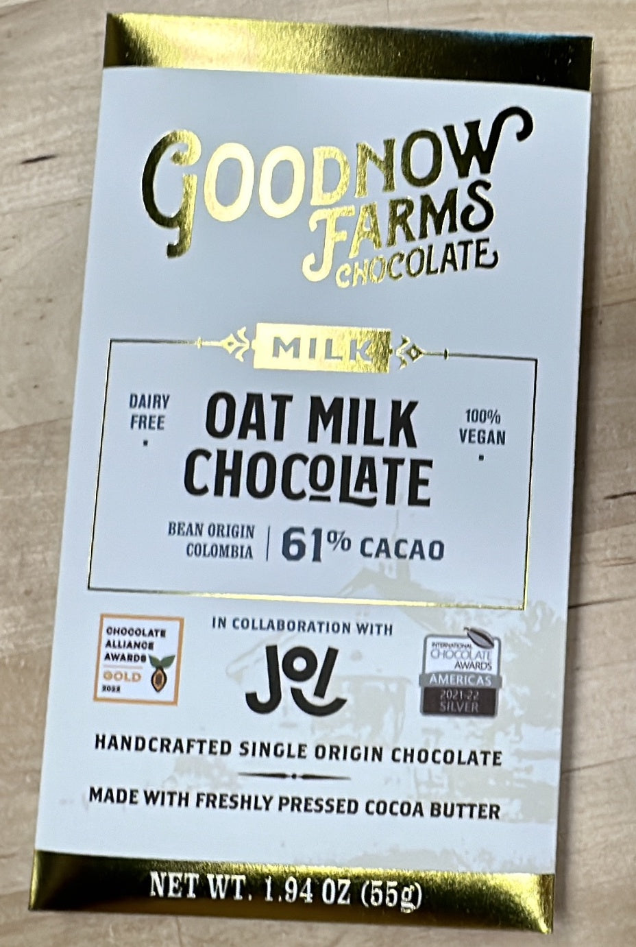 Goodnow Farms, Oat Milk Chocolate