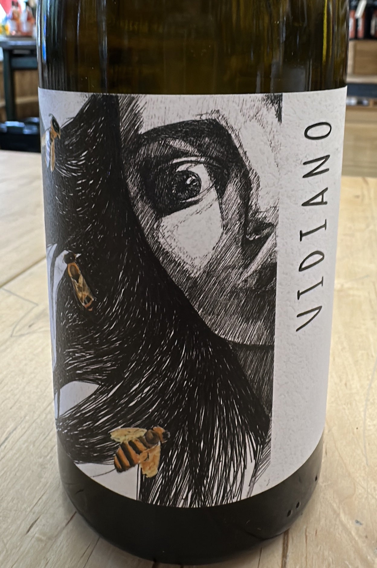 Iliana Malihin, young vines, Vidiano