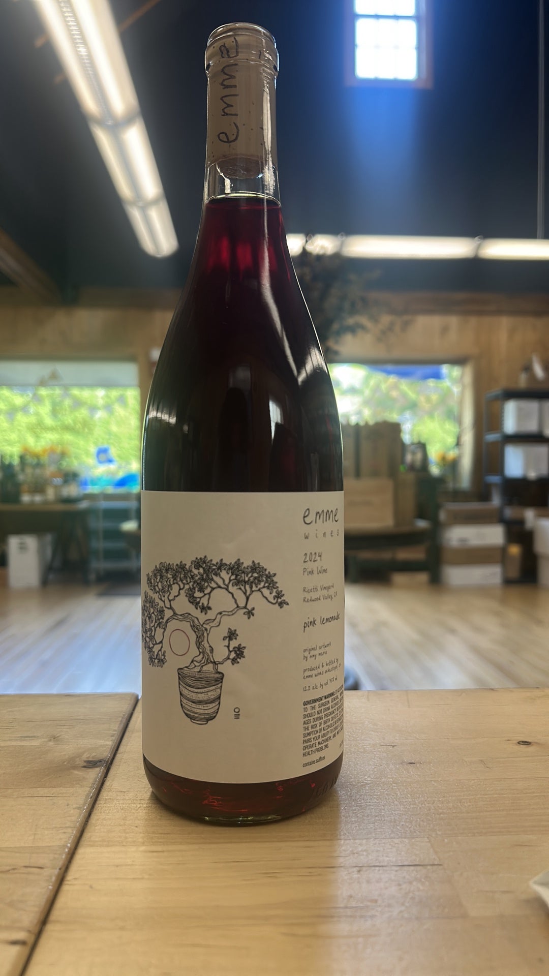 Emme Wines, Redwood Valley, Pink Lemondade field blend, CA