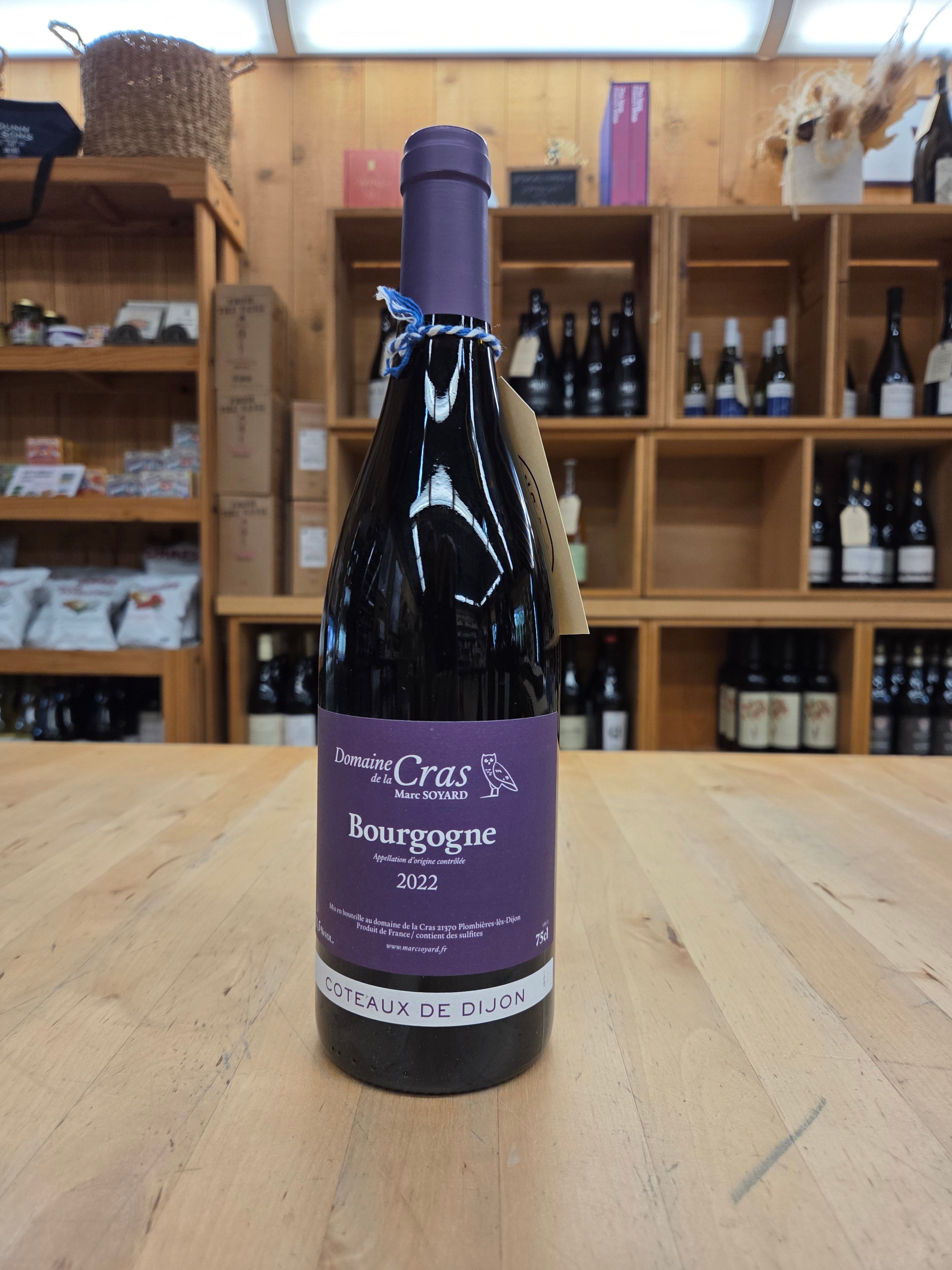 Domaine de la Cras, Coteaux de Dijon Bourgogne Rouge, 2022