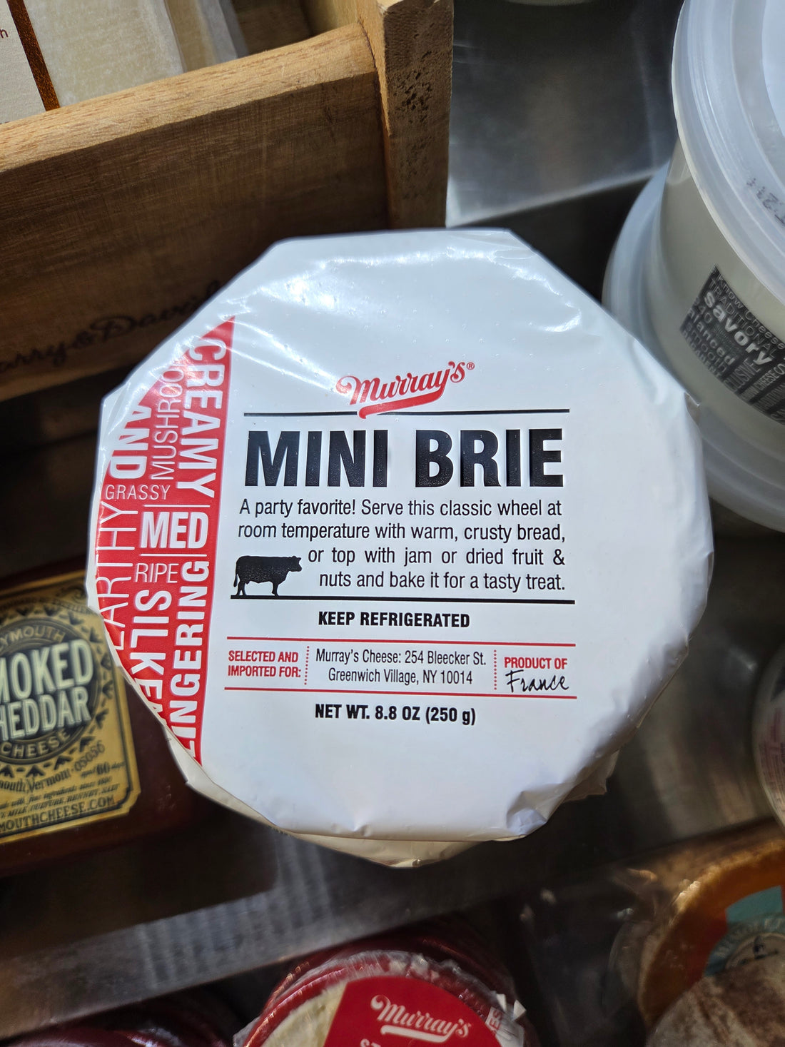 Murrays Cheese - Mini Brie - 8oz