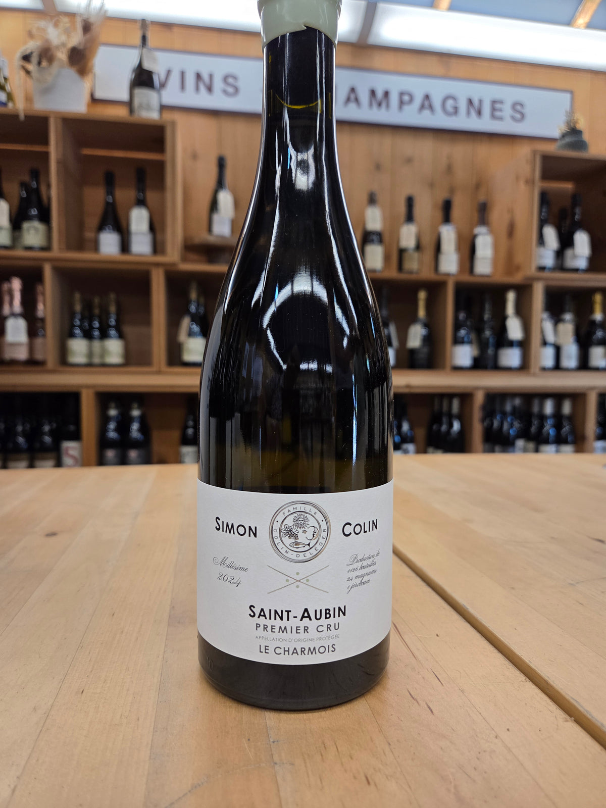 Simon Colin, Le Charmois, Saint-Aubin 1er Cru, Burgundy 2024