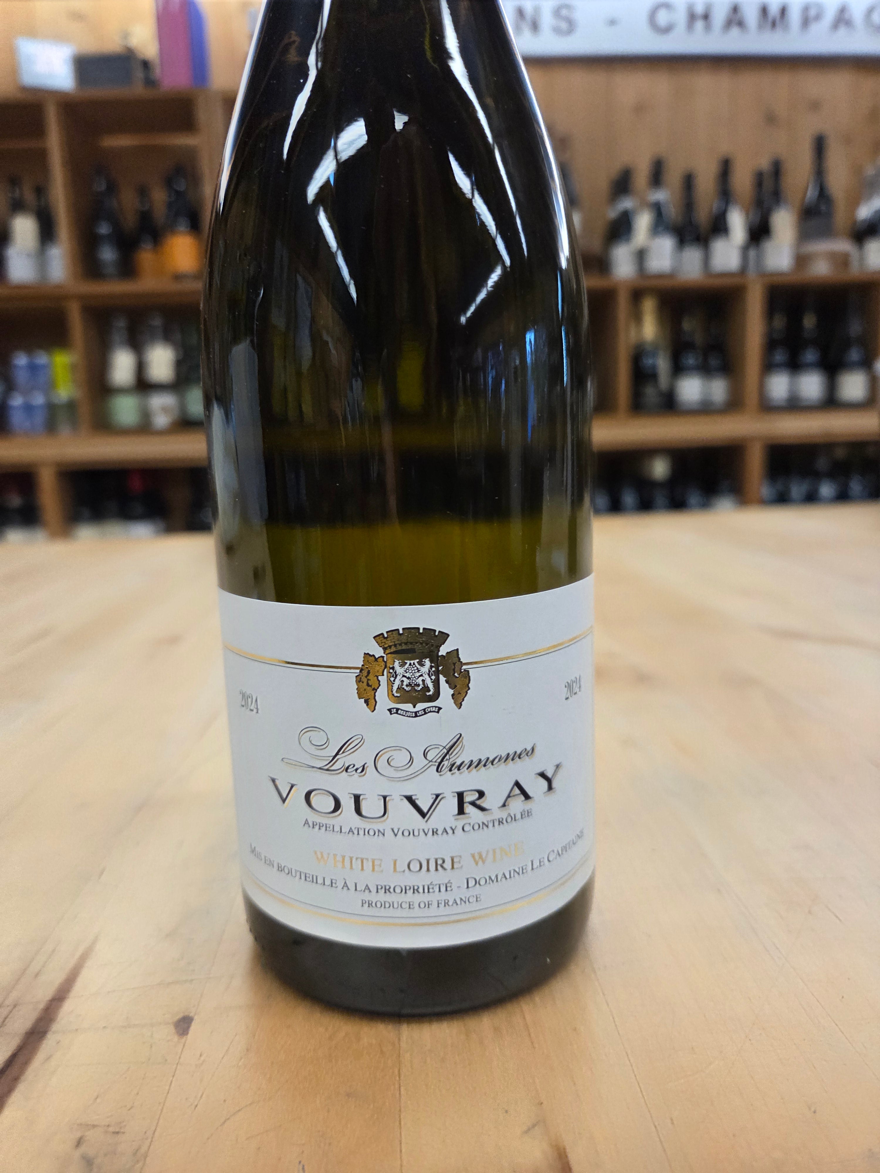 Le Capitaine, Vouvray, "Les Aumones" 2024