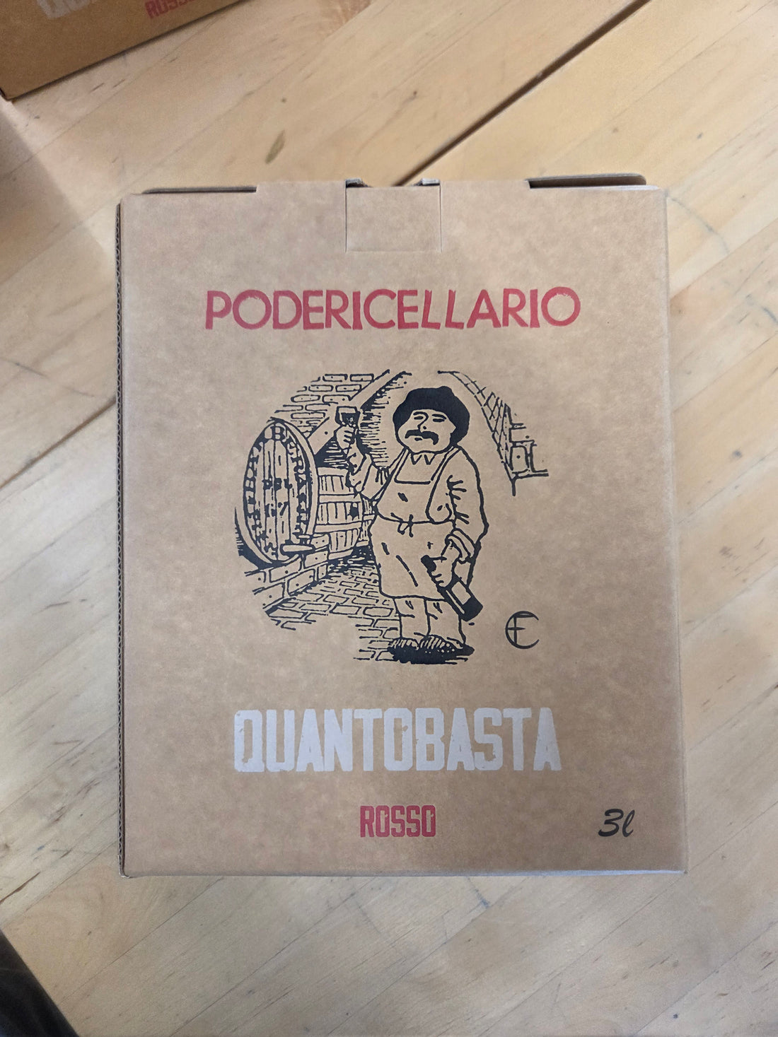 2024 Cellario Quantobasta Rosso 3L, Piedmont, Italy