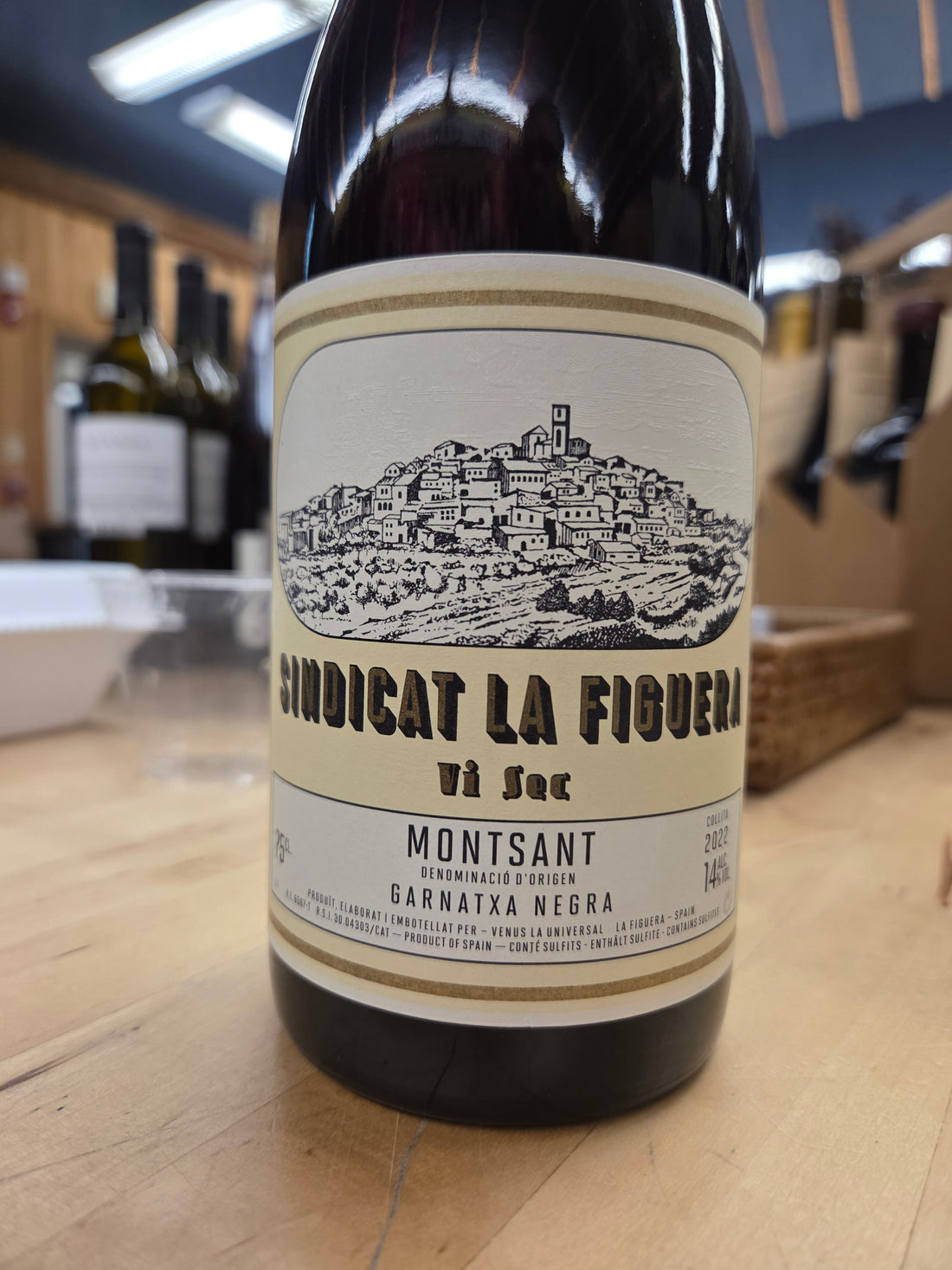 Sindicat La Figuera Montsant Garnatxa Negra Vi Sec