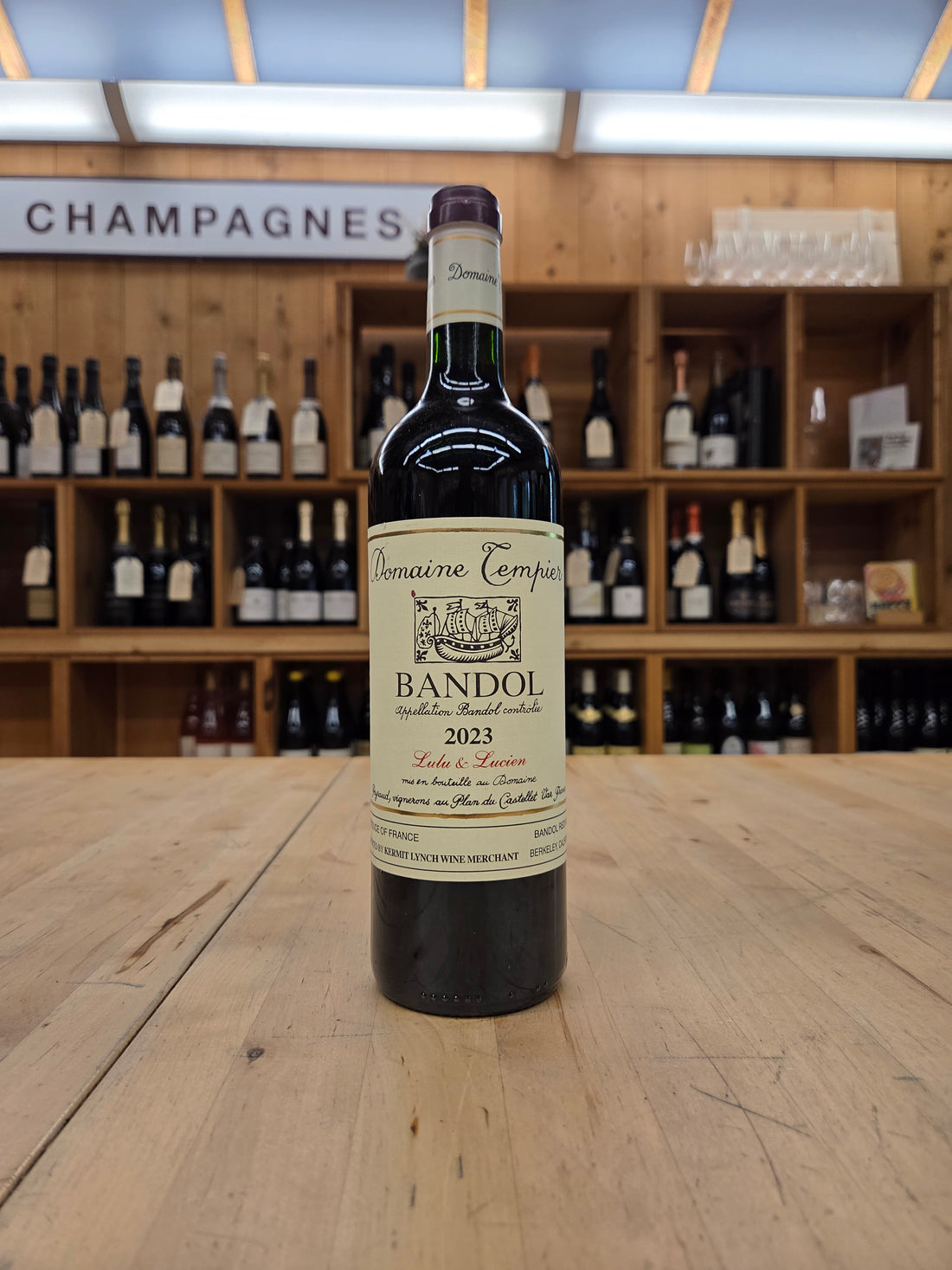 Tempier, Bandol Rouge, Lulu &amp; Lucien, Provence 2023